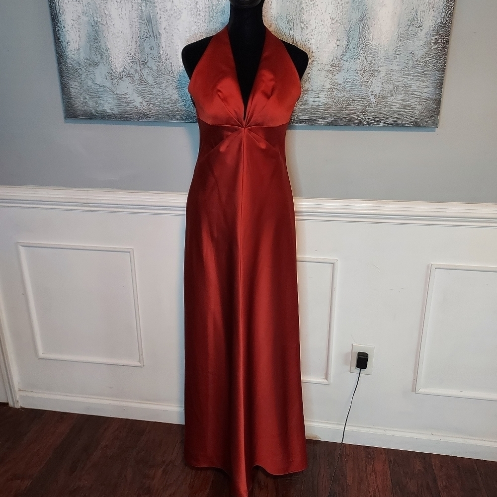 Laundry by Shelli Segal Halter Neck evening gown/dress